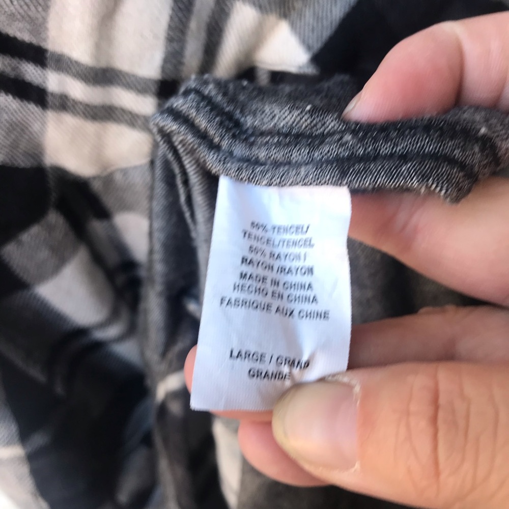 Rails Over Sized Double Breasted Pocketed Flannel - image 5